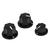 KNOB MET-5 PRETO KNOB